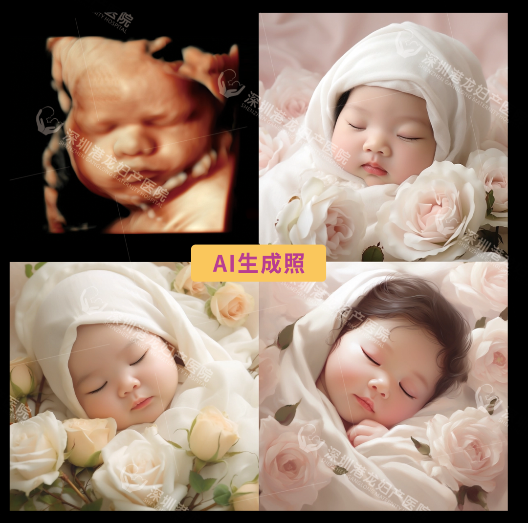 火遍孕妈圈的【四维彩超AI 照】被疯狂种草，你不好奇宝宝长啥样吗？